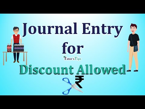 Discount Allowed - Explained with Animated Examples