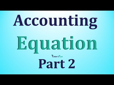 What is Accounting Equation - Explained with animated examples in Hindi - Class +1 - Part 2