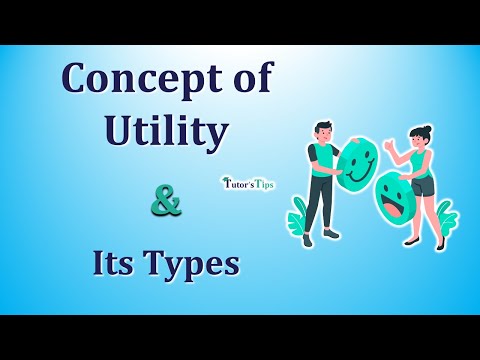 Concept of Utility- Explained with Animated Examples