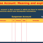 Suspense account