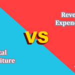 The difference between capital and revenue expenditures