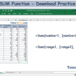 Excel SUM Formula - Feature Image