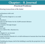 Question No. 2 - Chapter No.8 - T.S. Grewal +1 Book 2019