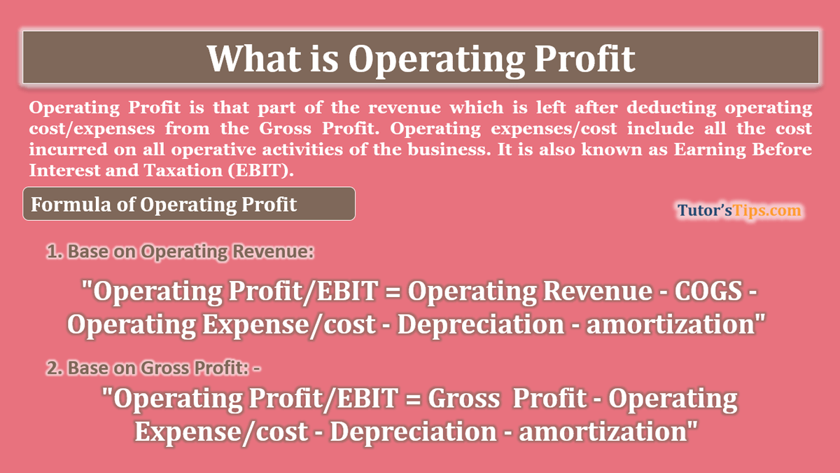 What-is-Operating Profit