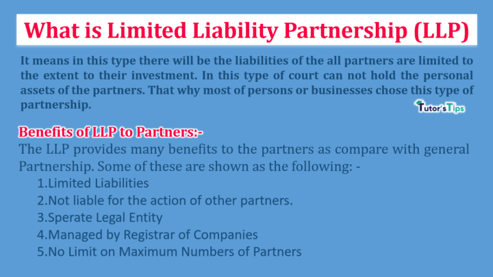 What Is Limited Liability Partnership LLP Tutor S Tips   What Is Limited Liability Partnership LLP Min 720x405 