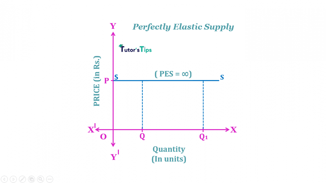 The elasticity of Supply Meaning, Types and Methods Tutor's Tips