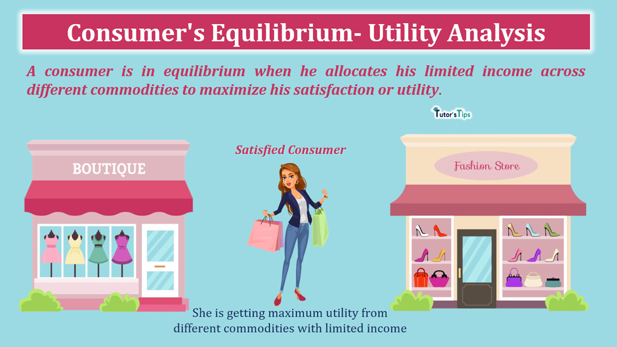 Consumer Equilibrium-utility analysis