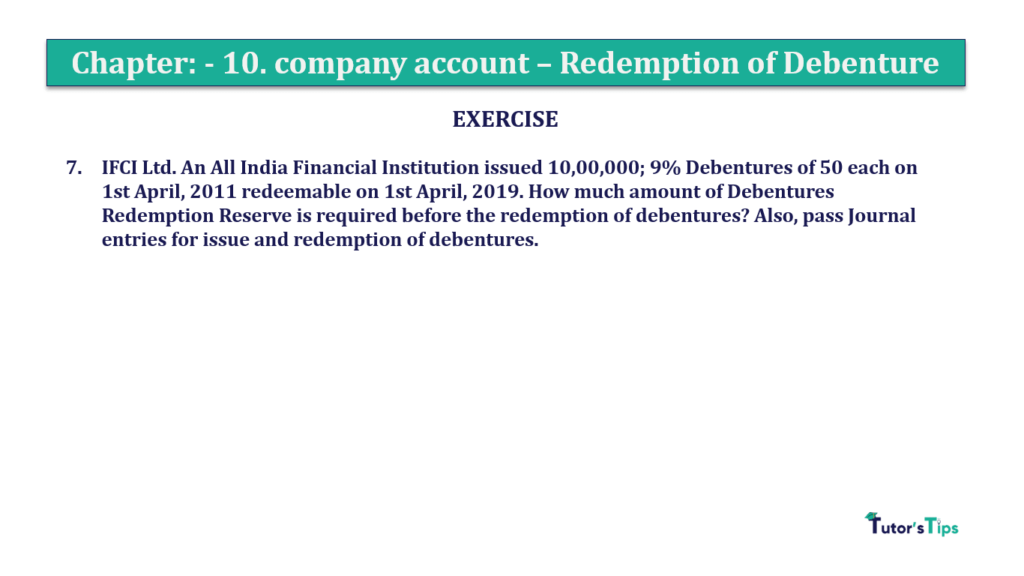Question No. 07 - Chapter No.10 - T.S. Grewal +2 Book Part B Question 07 Chapter 10 of +2-A