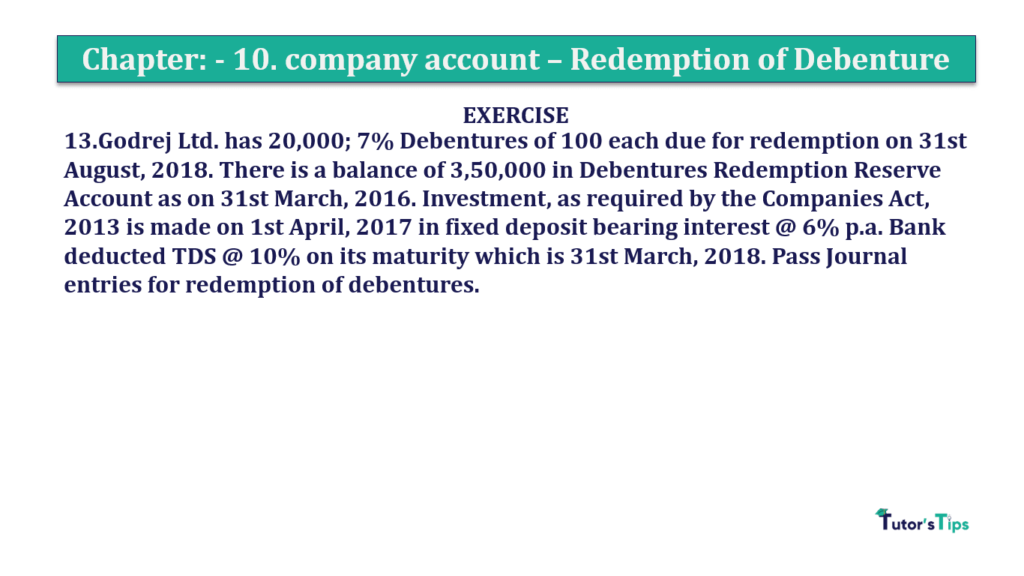 Question No. 13 - Chapter No.10 - T.S. Grewal +2 Book Part B Question 13 Chapter 10 of +2-A