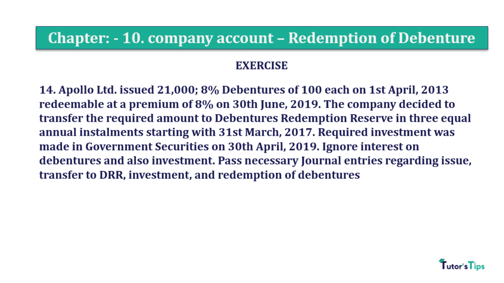 Question No. 14 - Chapter No.10 - T.S. Grewal +2 Book Part B Question 14 Chapter 10 of +2-A
