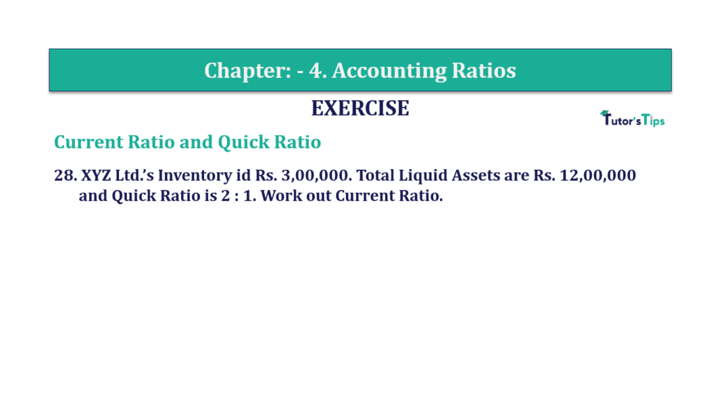 Question No. 28 - Chapter No.4 - T.S. Grewal +2 Book Part B Question 28 Chapter 4 of +2-B