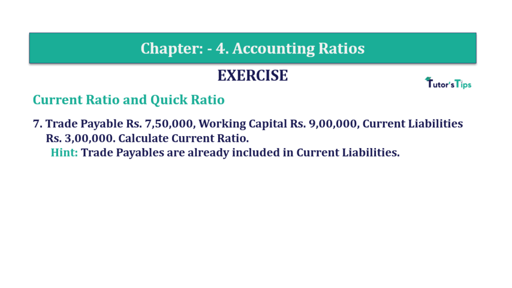 Question No. 7 - Chapter No.4 - T.S. Grewal +2 Book Part B Question 7 Chapter 4 of +2-B