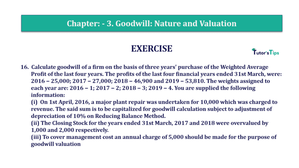 Question No.16 - Chapter No.3 - T.S. Grewal +2 Book 2019-Solution Question 16 Chapter 3 of +2-A