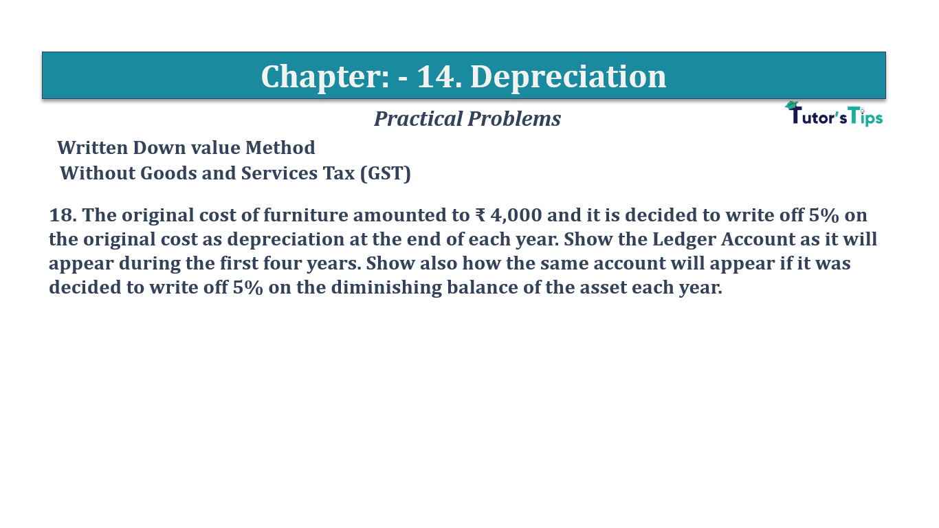 Question No 18 Chapter No 14