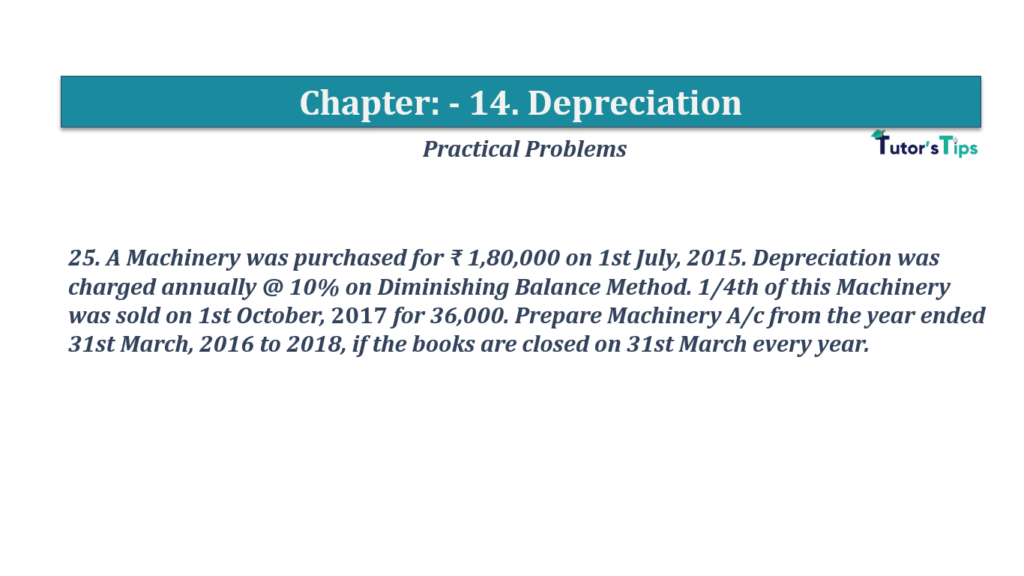 Question No.25 - Chapter No.14- T.S. Grewal +1 Book 2019-Solution Question No 25 Chapter No 14