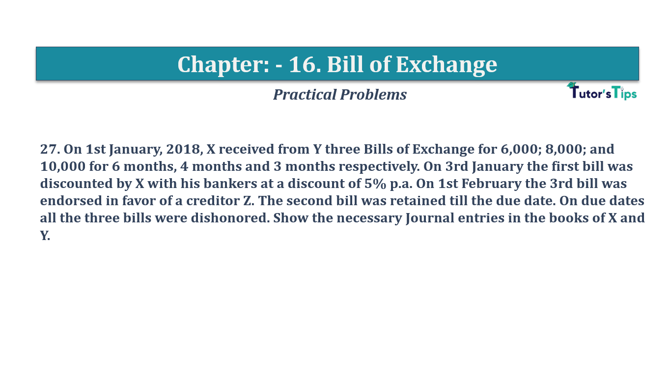 Question No 27 Chapter No 16