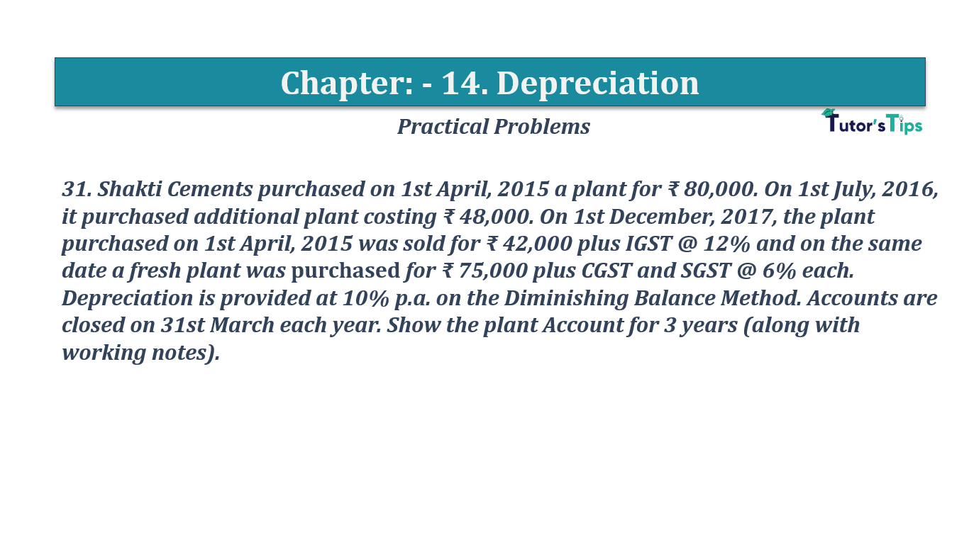 Question No 31 Chapter No 14