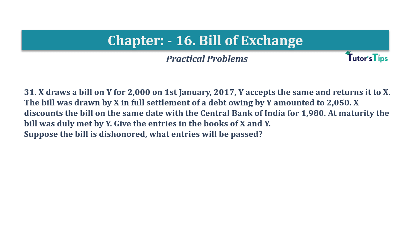 Question No 31 Chapter No 16