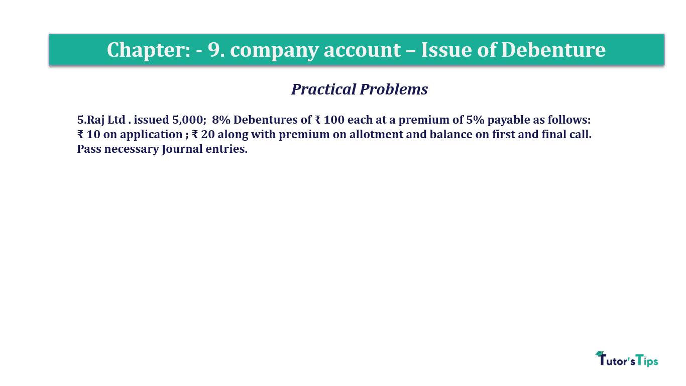 Question 5 Chapter 9 of +2-A