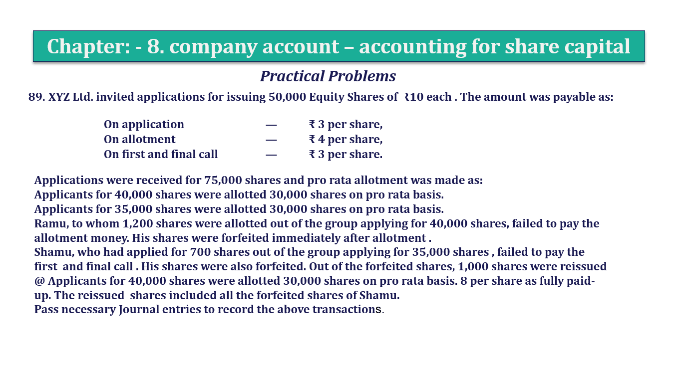 Question 89 Chapter 8 of +2-A