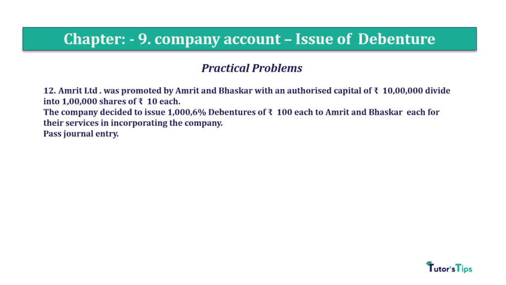 Question No12 - Chapter No.9 - T.S. Grewal +2 Book 2019-Solution Question 12 Chapter 9 of +2-A