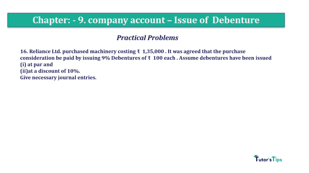 Question No16 - Chapter No.9 - T.S. Grewal +2 Book 2019-Solution Question 16 Chapter 9 of +2-A