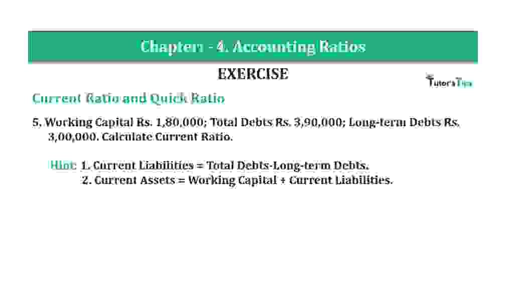 Question No. 5 - Chapter No.4 - T.S. Grewal +2 Book Part B Question 5 Chapter 4 of +2-B