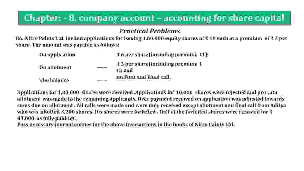 Question No.86 - Chapter No.8 - T.S. Grewal +2 Book 2019-Solution Question 86 Chapter 8 of +2-A