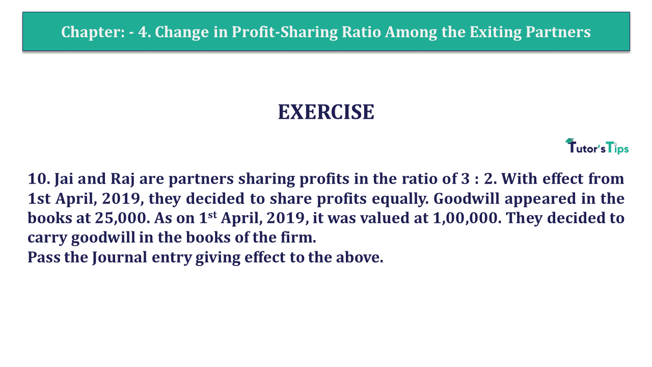 Question 10 Chapter 4 of +2-A