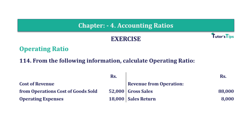 Question No. 114- Chapter No.4 - T.S. Grewal +2 Book Part B Question 114 Chapter 4 of +2-B