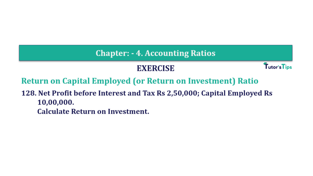 Question No. 128- Chapter No.4 - T.S. Grewal +2 Book Part B Question 128 Chapter 4 of +2-B