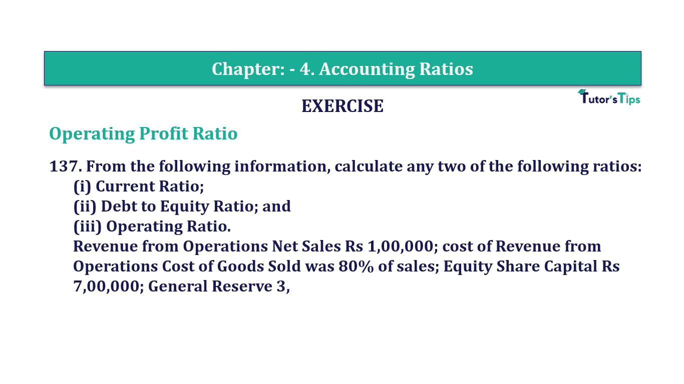 Question 137 Chapter 4 of +2-B