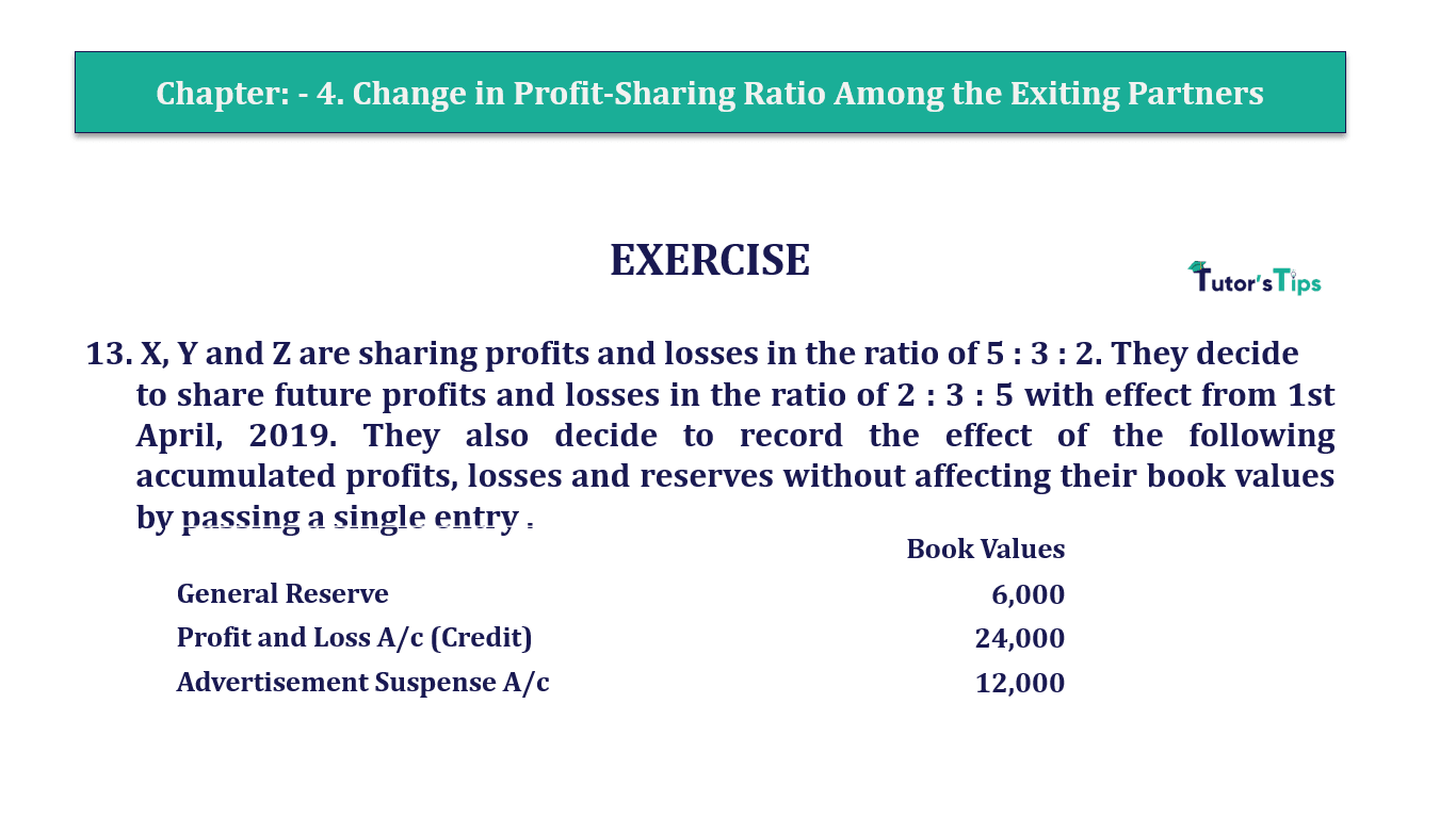 Question 13 Chapter 4 of +2-A