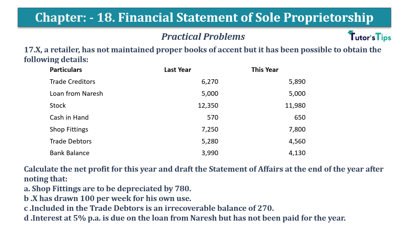 Question No 17 Chapter No 19