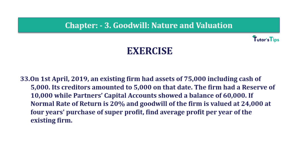 Question No.33- Chapter No.3 - T.S. Grewal +2 Book 2019-Solution Question 33 Chapter 3 of +2-A