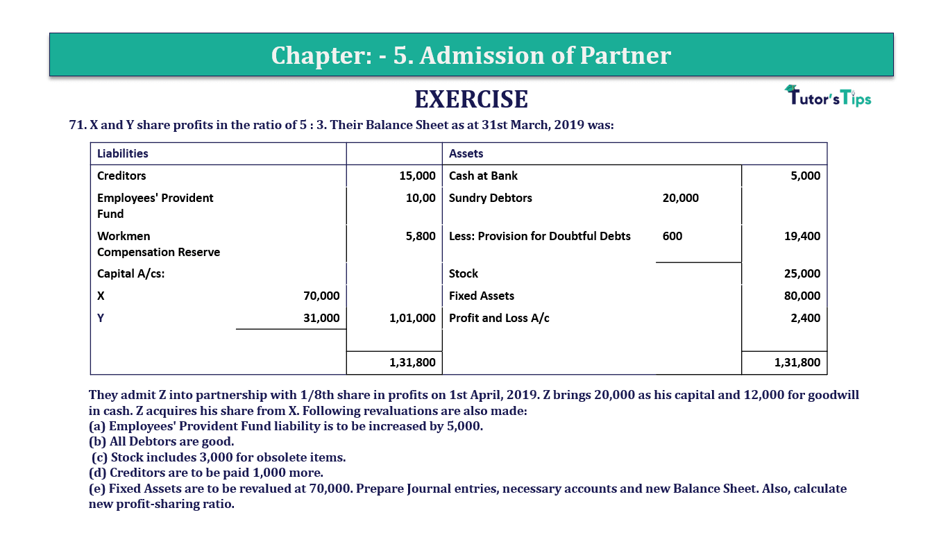 Question 71 Chapter 5 of +2-A