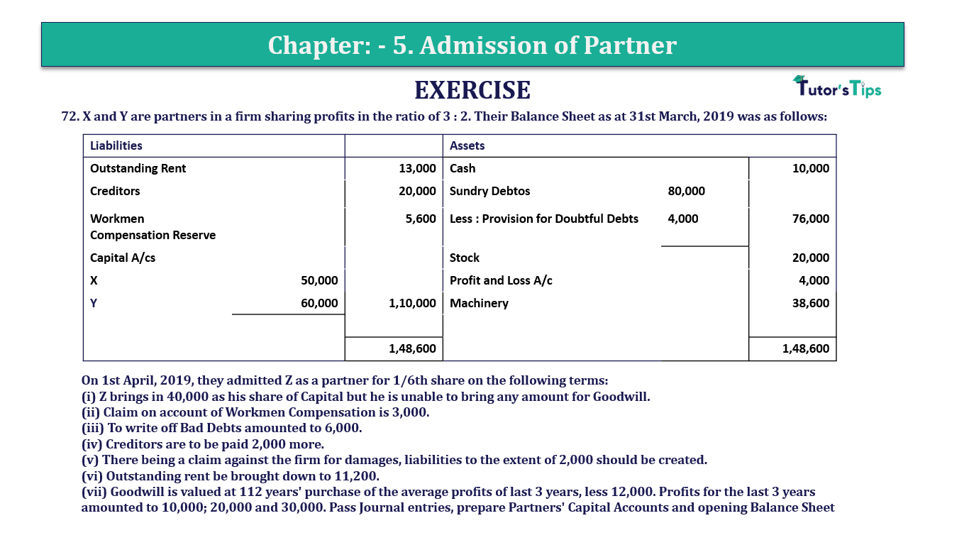 Question 72 Chapter 5 of +2-A