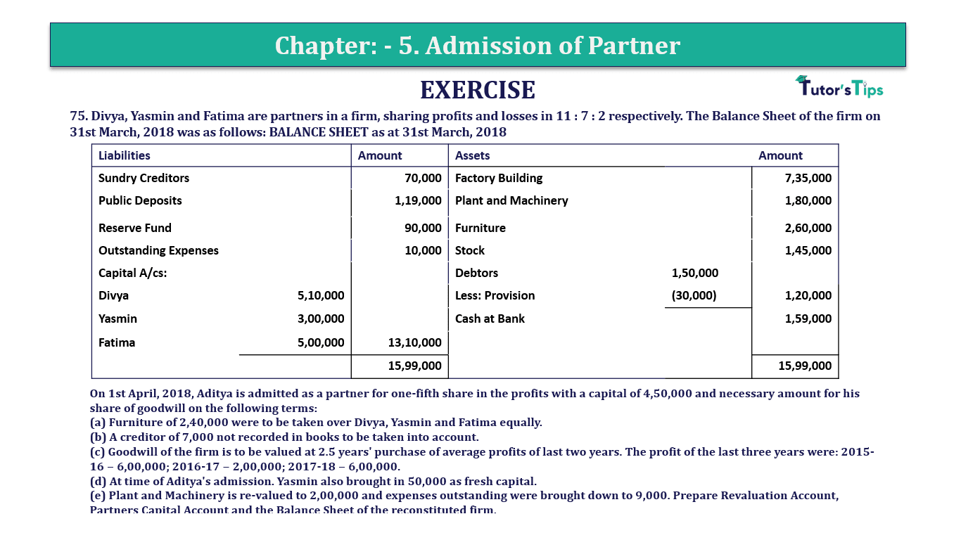 Question 75 Chapter 5 of +2-A