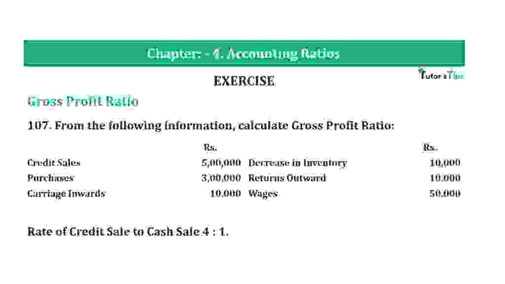 Question No. 107- Chapter No.4 - T.S. Grewal +2 Book Part B Question 107 Chapter 4 of +2-B