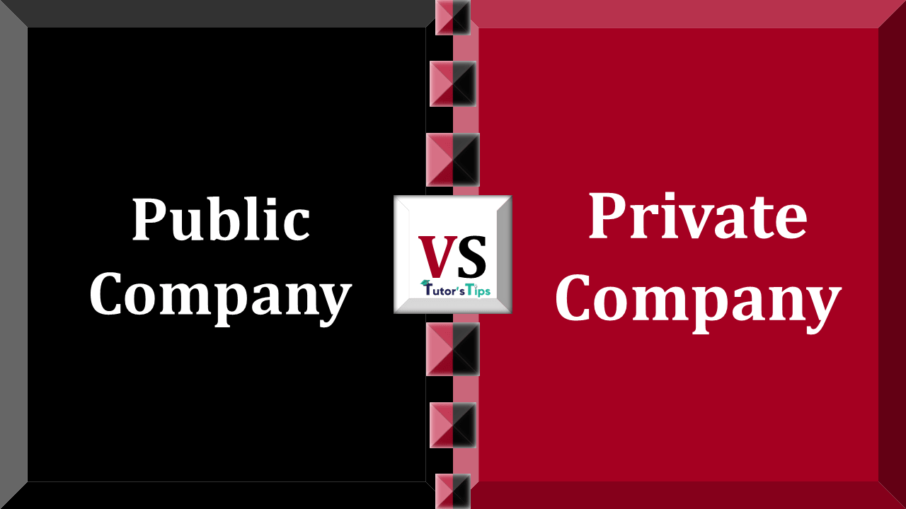 Difference between Public Company and Public Company