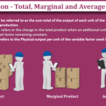 Production - Total, Marginal and Average Product
