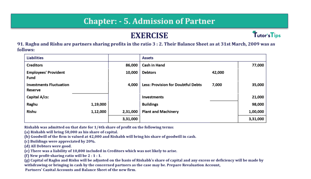 Question No.91 Chapter No.5 - T.S. Grewal +2 Book 2019-Solution Question 91 Chapter 5 of +2-A