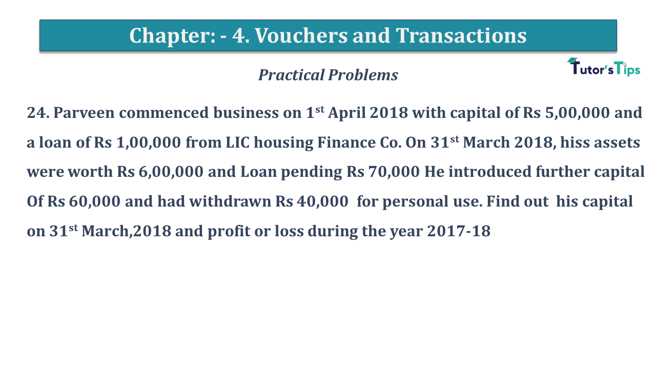 Question No 24 Chapter No 4