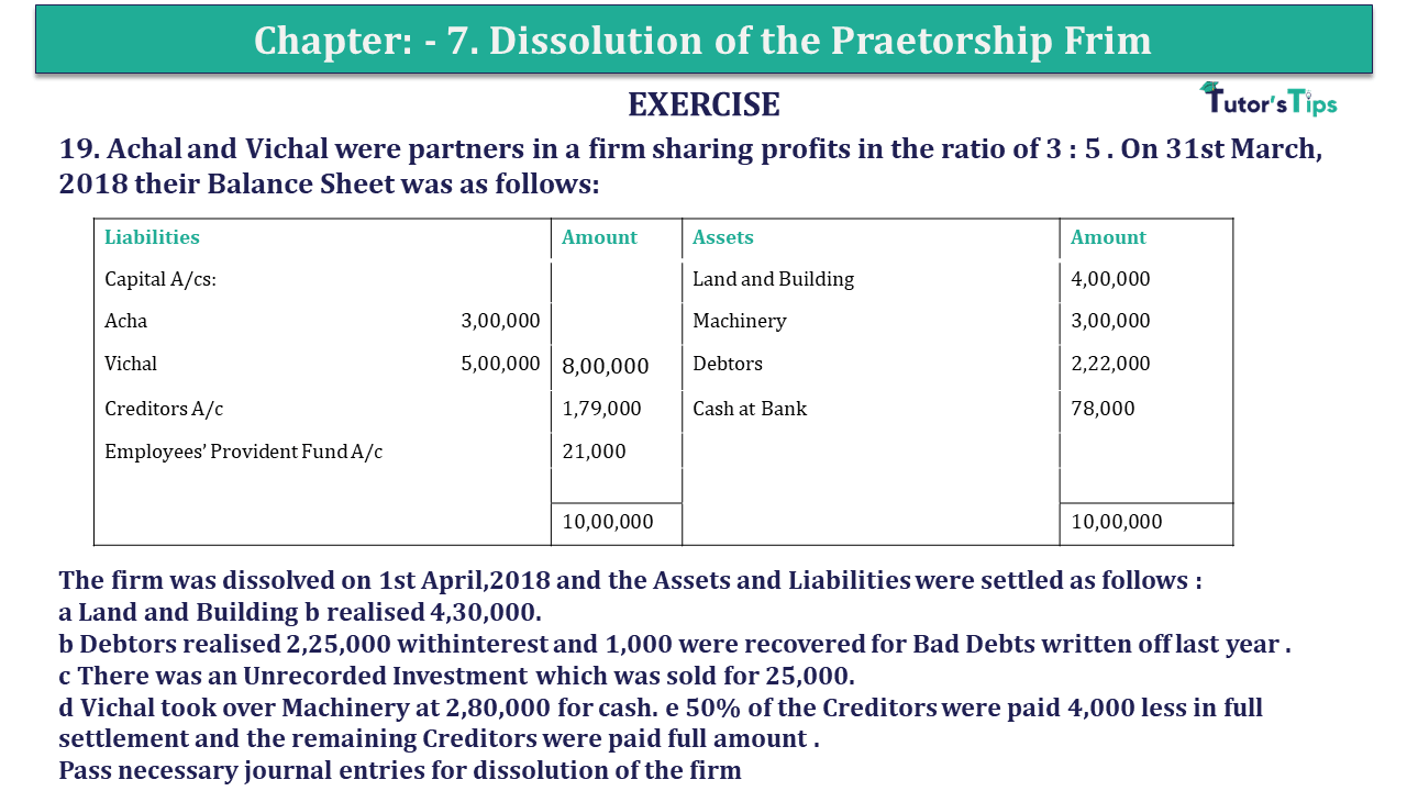 Question 19 Chapter 7 of +2-A