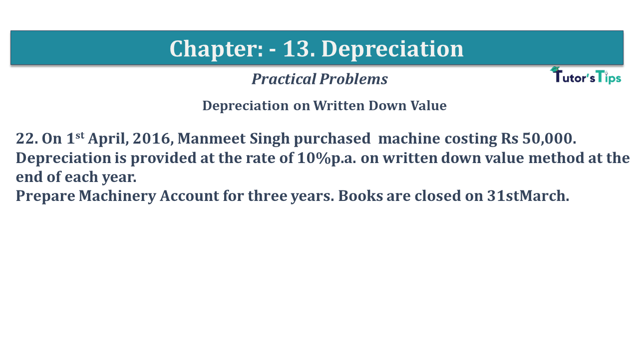 Question No 22 Chapter No 13