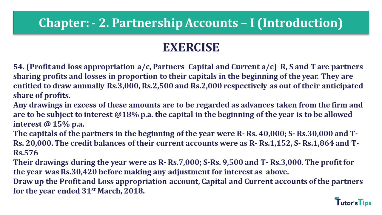 Question 54 Chapter 2 of +2- Part-