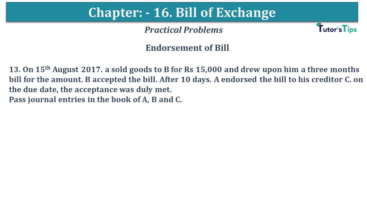 Question No 13 Chapter No 15