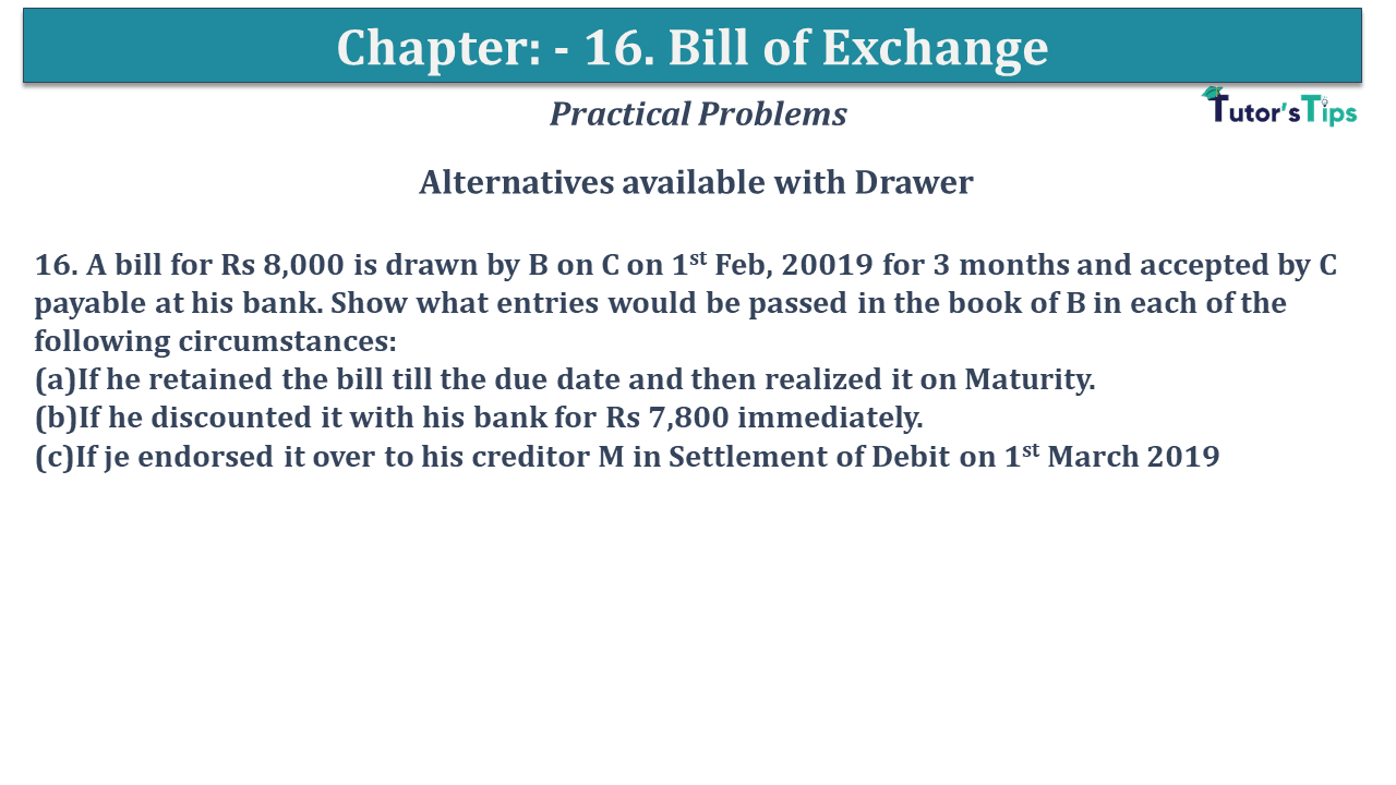 Question No 16 Chapter No 15