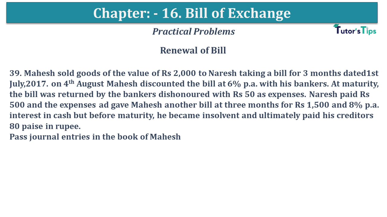 Question No 39 Chapter No 15