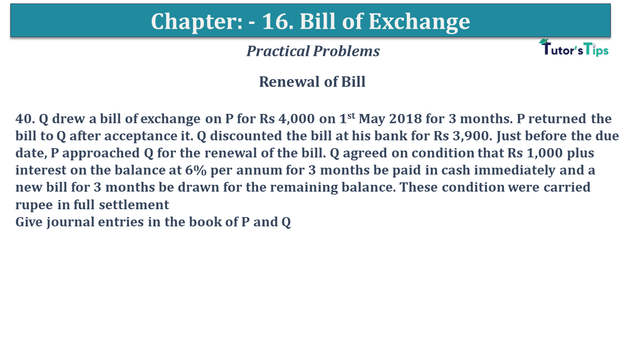 Question No 40 Chapter No 15